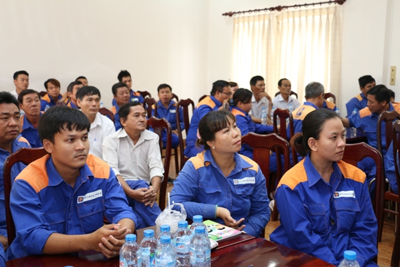 Lớp học diễn ra trong không khí cởi mở