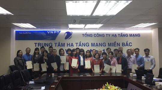 KASH Việt Nam phối hợp với Trung tâm Hạ tầng mạng miền Bắc tổ chức hai chương trình đào tạo “Nghiệp vụ Đấu thầu chuyên sâu” và “Ứng dụng BSC&KPI trong Quản trị Doanh nghiệp”