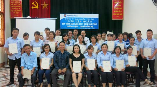 KASH Việt Nam tổ chức chương trình đào tạo “ Chuẩn hóa Quy trình bán hàng tại Cửa hàng Xăng dầu Petrolimex” cho Công ty Xăng dầu Yên Bái
